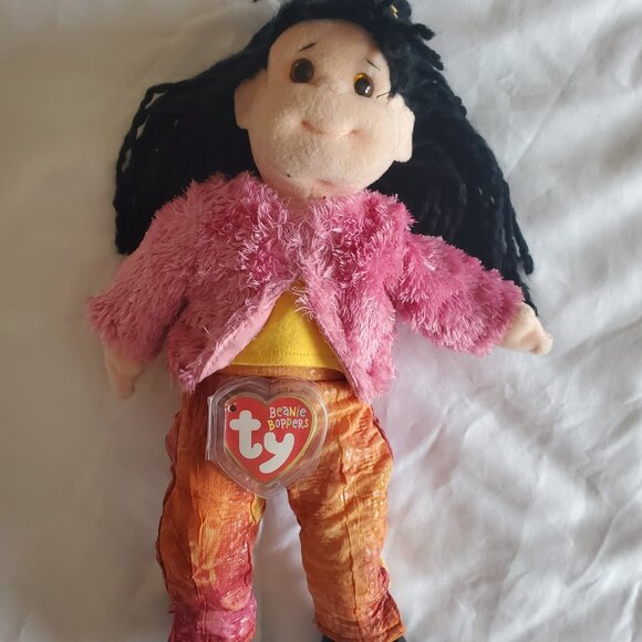 TY Beanie Boppers BUNDLE Darling Debbie&Punky Penny Beanbag Plush GUC - Picture 4 of 9